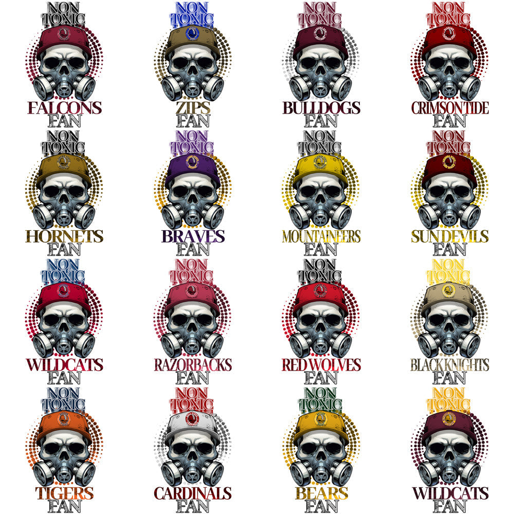 120 NCAA College Fan PNG Designs: Non-Toxic & High-Resolution
