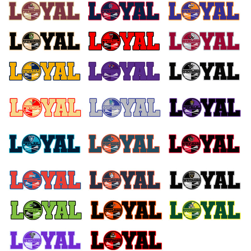Lacrosse League Loyal Designs Bundle: 23 PNGs for Teams & Fans