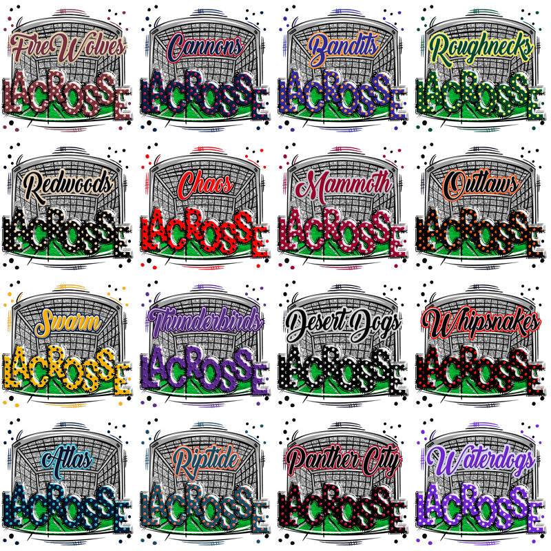 Retro Lacrosse Goal Designs PNG Bundle: 23 High-Quality Images