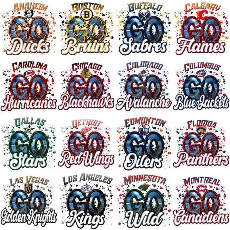 32 Ice Hockey Team Logo Designs: PNG Bundle for Your Next Project
