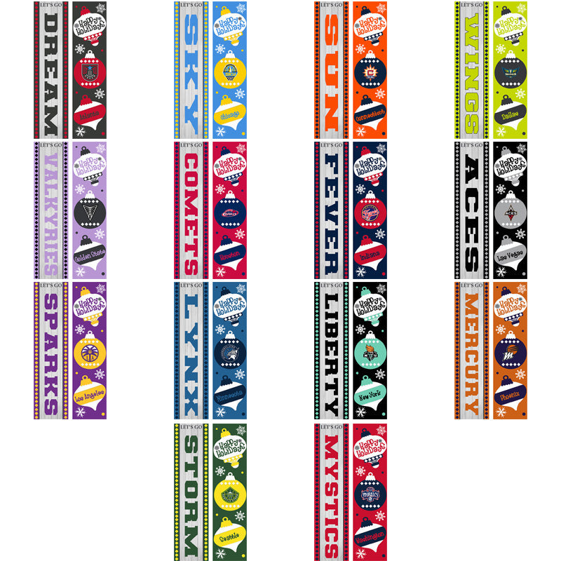 12 Women's Basketball Team Holiday PNG Designs Bundle
