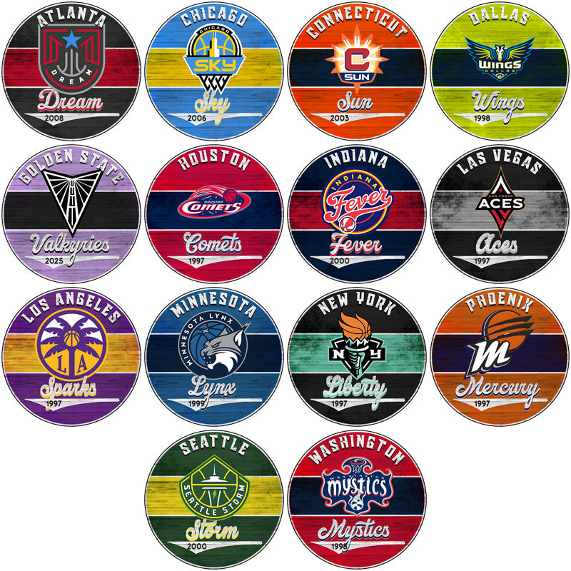 12 Women's Basketball Team Wood Logo PNG Bundle: Instant Download