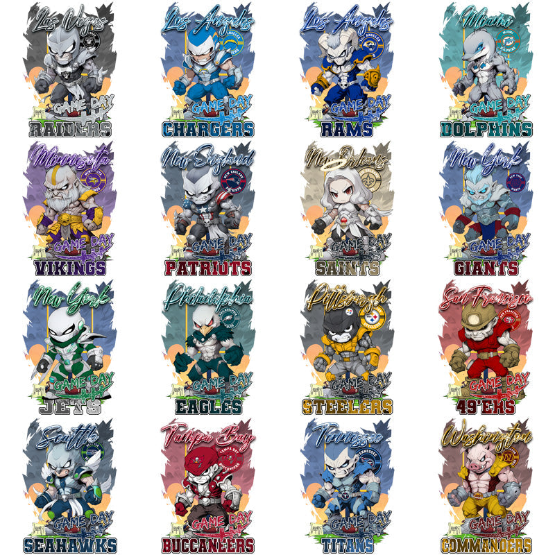 32 NFL Team Logos: High-Resolution PNGs for Game Day Graphics