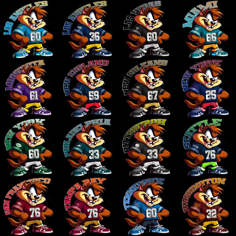 32 Tasmanian Football Team PNG Designs Bundle: High-Quality Logos & Graphics