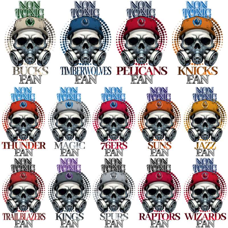 30 Basketball Teams Non Toxic Fan Designs Bundle PNG