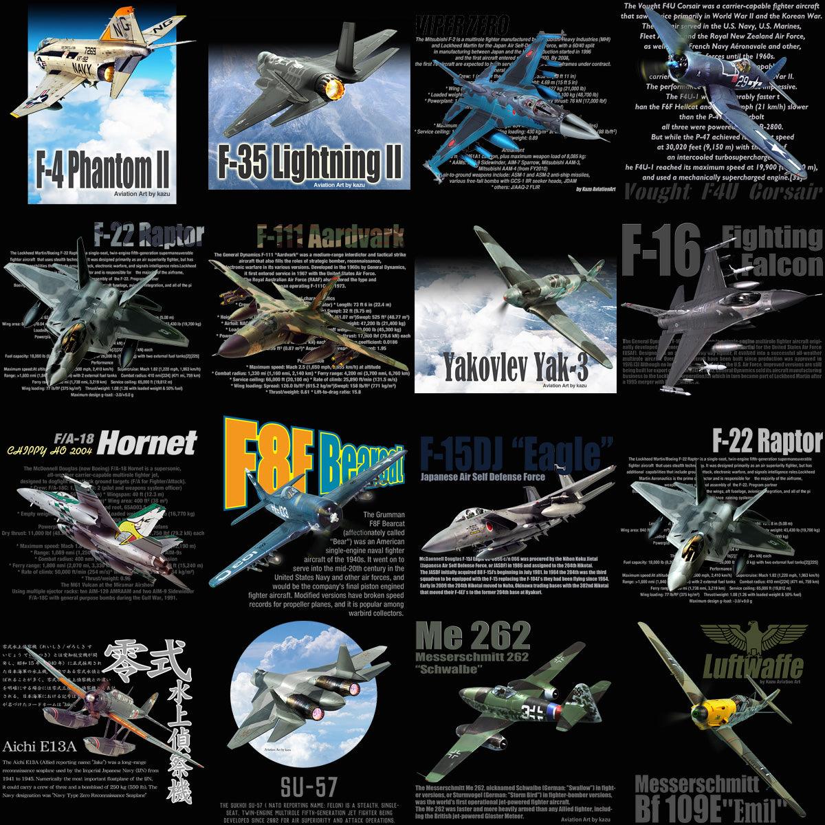 90 Military Aircraft PNG Designs: High-Quality Airplane Bundle for Designers