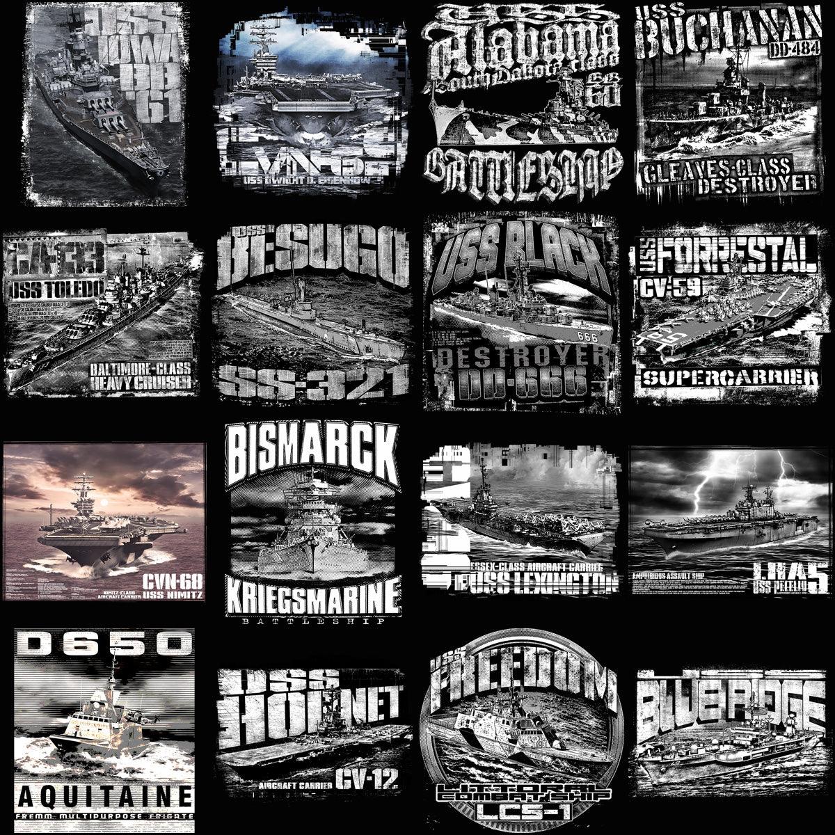 60 Military Warship PNG Designs: Ultimate Bundle for Game & Graphic Designers