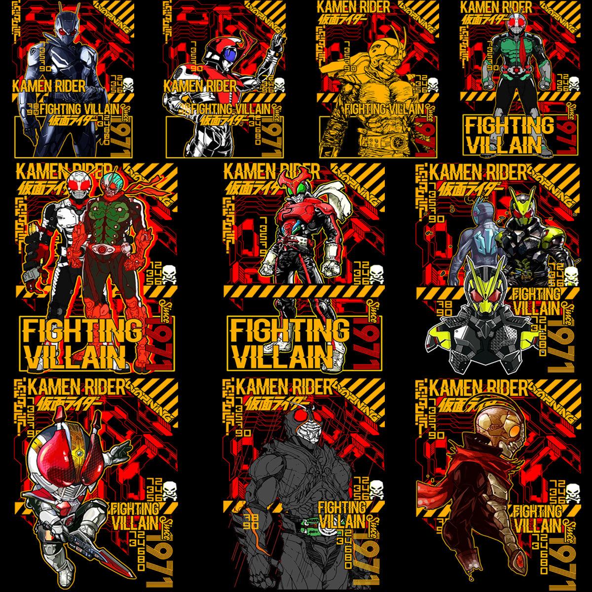 10 Kamen Rider Streetwear PNG & PSD Designs Bundle: Download Now!