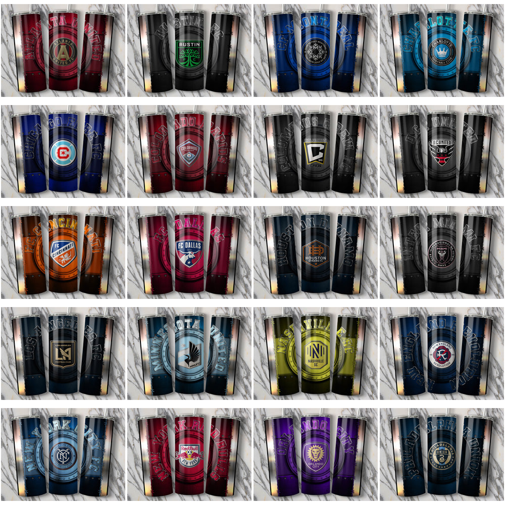 30 USA Soccer Team Tumbler Wraps: High-Quality JPG Bundle for Sublimation
