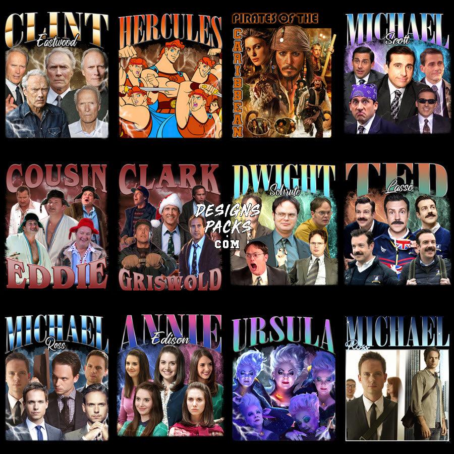 36 Premium Bootleg Mix Design PNGs: Download Now!