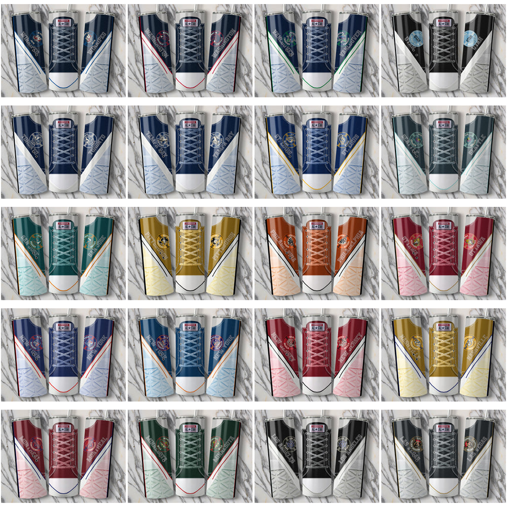 33 NHL Team Converse Tumbler Wraps: Printable JPG Bundle
