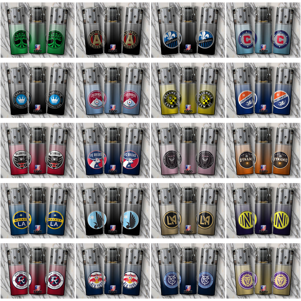 USA Soccer Team Zippo Lighter Tumbler Wraps Bundle (30 Designs)
