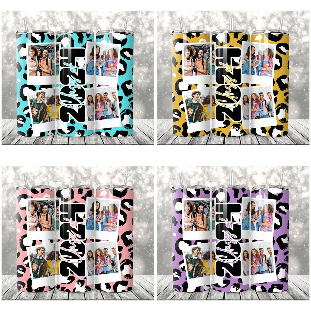Class of 2024 Tumbler Wraps Bundle: 9 JPG Designs
