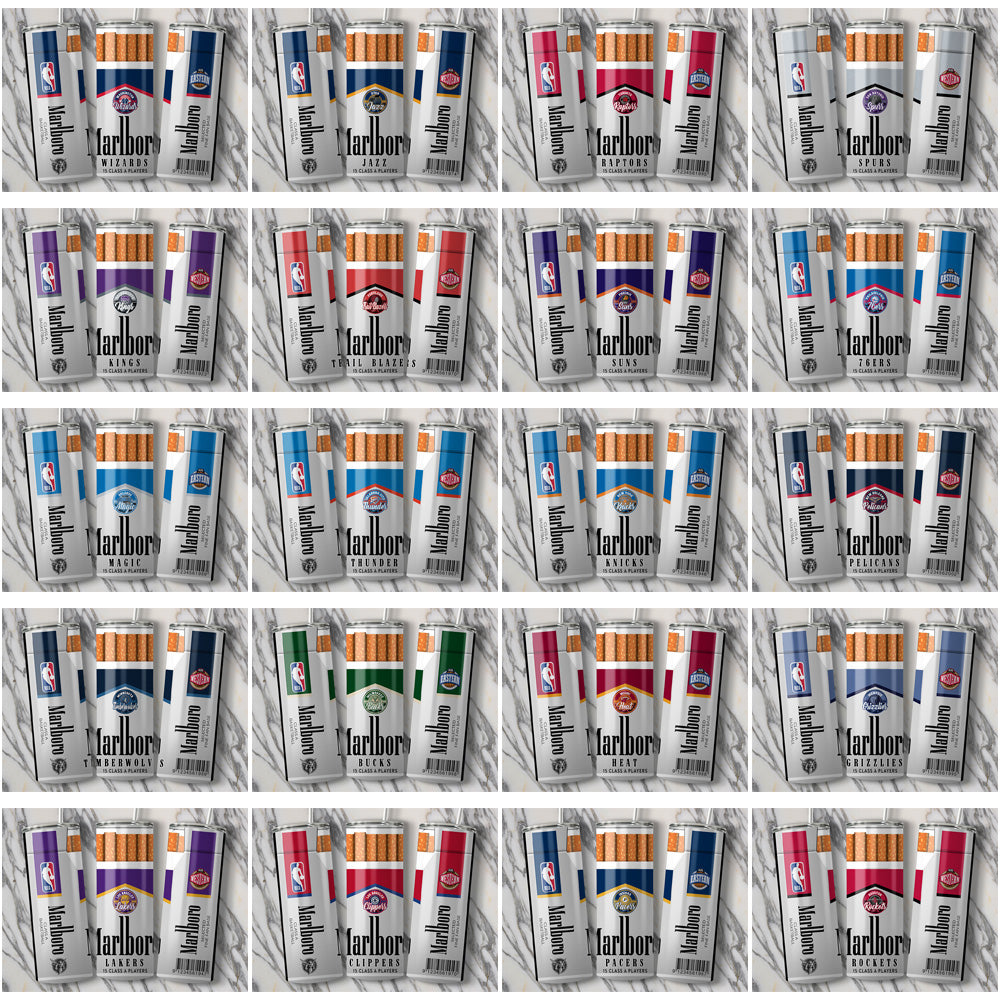 30 Basketball Team Tumbler Wraps JPG Bundle - Printable Designs
