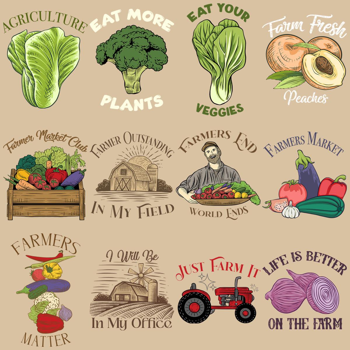 15 Premium Farming & Agriculture PNG Quotes for Design Projects
