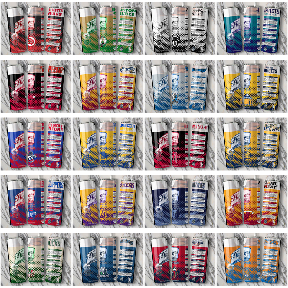 30 Basketball Team Tumbler Wraps: Haters Gonna Hate (JPG Bundle)
