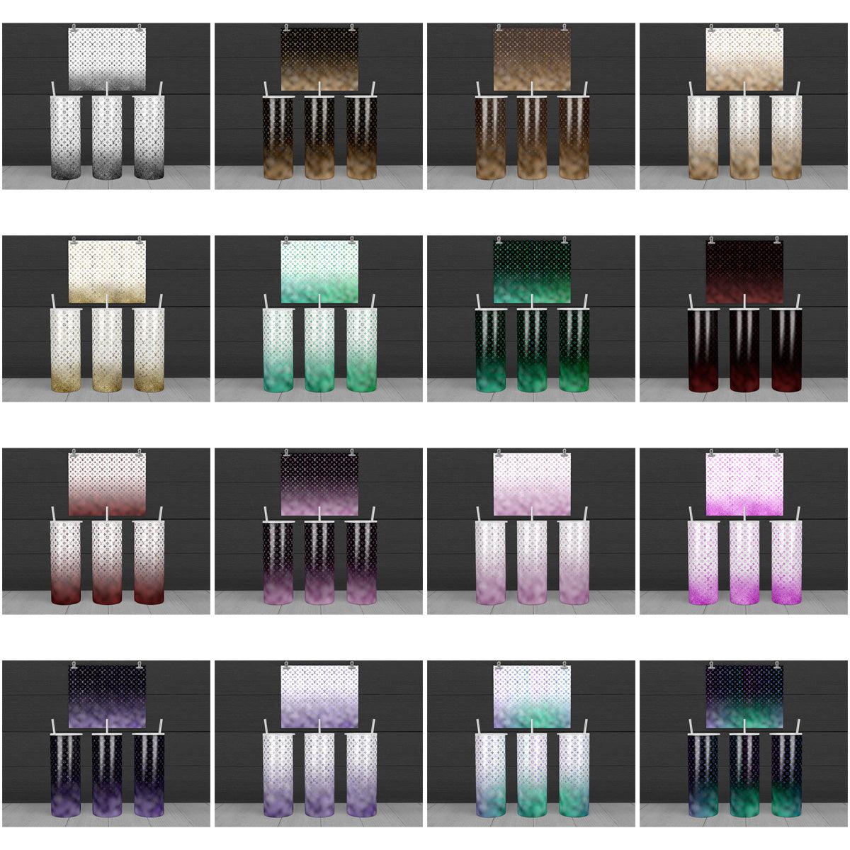26 Luxury Tumbler Wrap Designs: JPG Bundle for Instant Download
