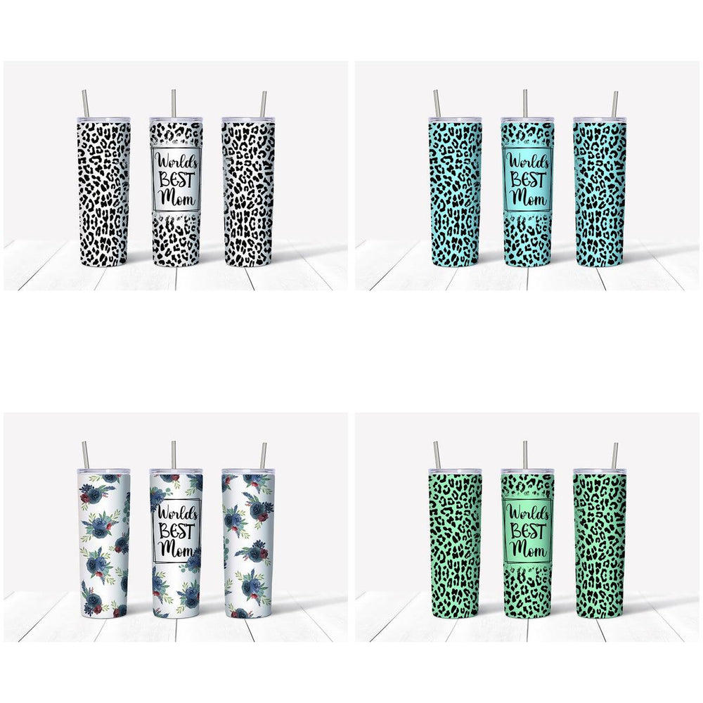 8 Best Mom Tumbler Wrap Designs: JPG Bundle for Sublimation
