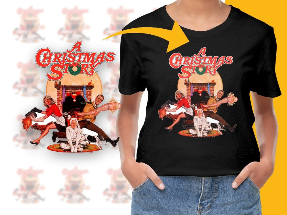 A Christmas Story Theme Graphic PNG File - Teepew