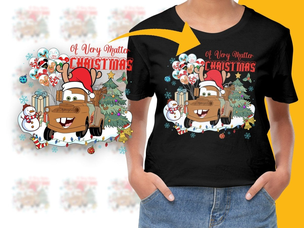 A Very Matter Christmas Featuring Mater PNG File - Teepew