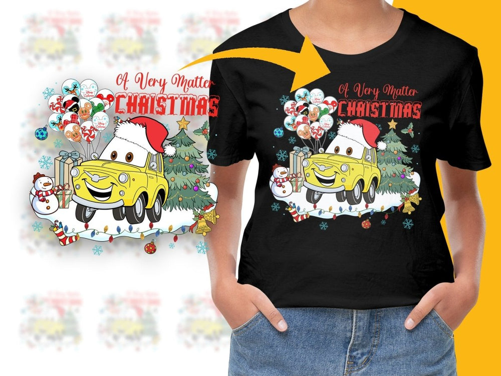 A Very Merry Christmas with Lightning McQueen PNG File - Teepew