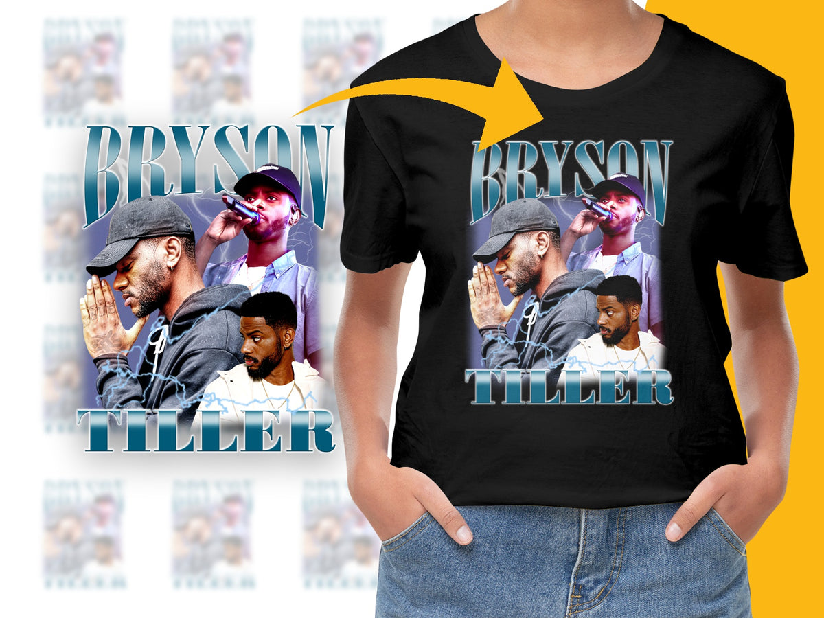 Bryson Tiller Graphic T-Shirt, Hip Hop Artist Tee, Music Fan Merch, Men's Women's Fashion Top