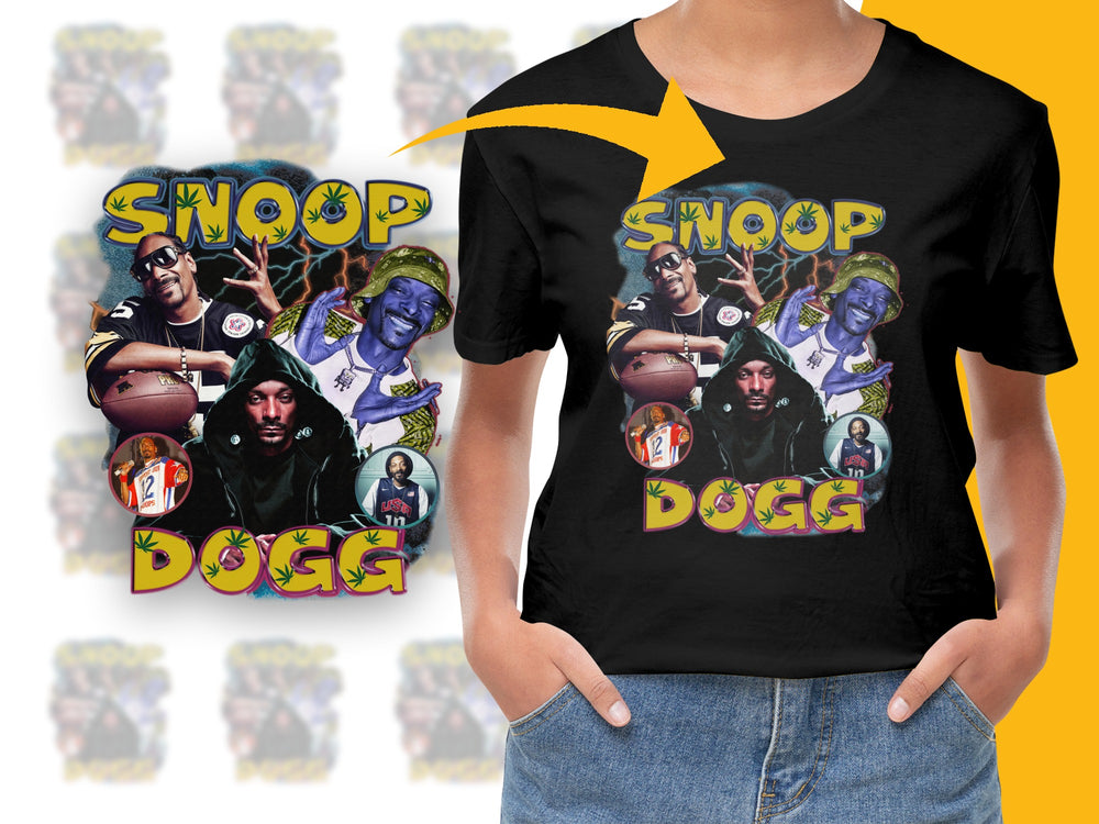 Vintage Snoop Dogg T-Shirt, 90s Hip Hop Graphic Tee, Unisex Retro Rap Music Shirt, Collectible Music Apparel, Gift for Music Lovers
