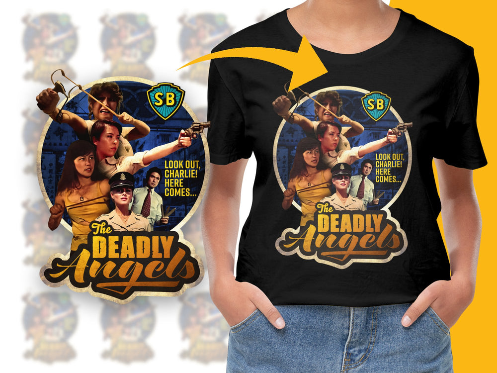 Vintage Deadly Angels Movie T-Shirt, Classic Action Film Tee, Retro Cinema Graphic Shirt