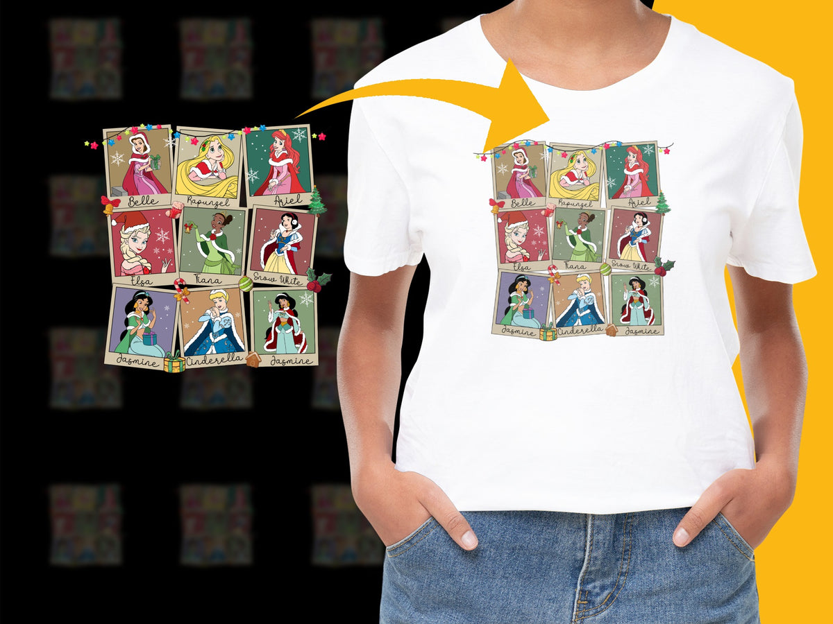 Retro Pin-Up Girls T-Shirt, Vintage Inspired Cartoon Women Graphic Tee, Casual Fashion Top for Women and Men