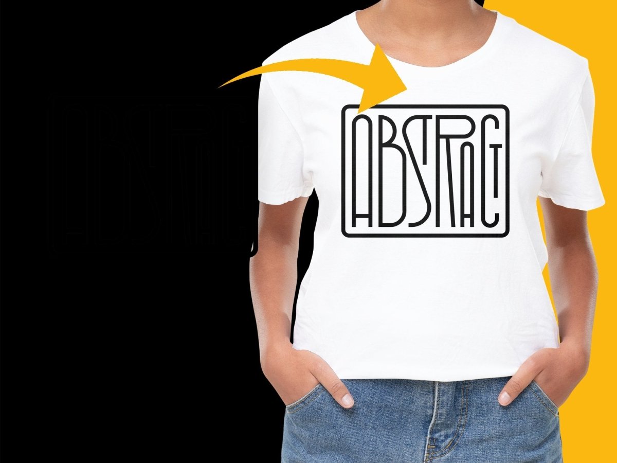 Abstrac Branded Retro Logo Design Graphic PNG File - Teepew