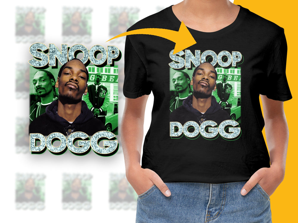 Vintage Snoop Dogg Graphic T-Shirt, Classic Hip Hop Tee, 90s Rap Music Shirt, Urban Fashion, Unisex Clothing