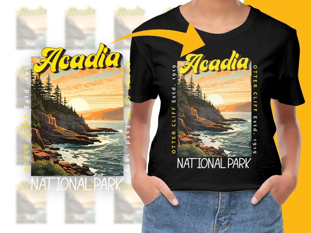 Acadia Otter Cliff National Park PNG File - Teepew