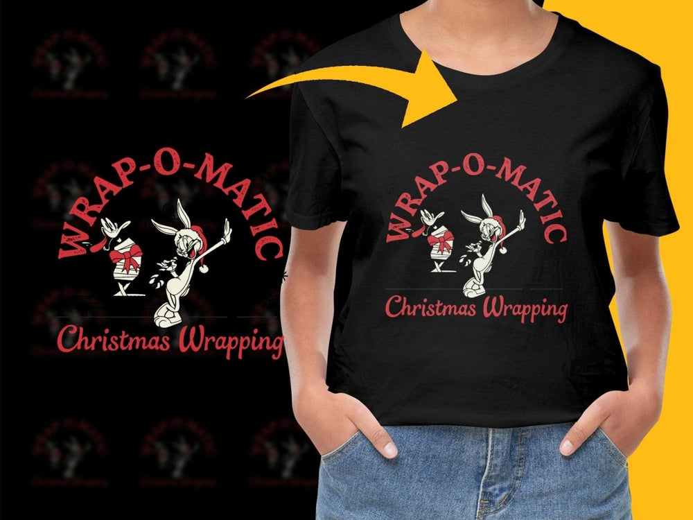 ACME Wrap - O - Matic Christmas Wrapping Machine PNG File - Teepew