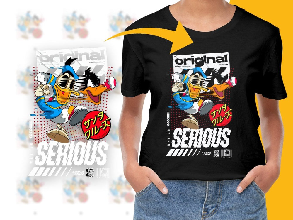 Action - Packed Donald Duck and Daffy Duck PNG File - Teepew