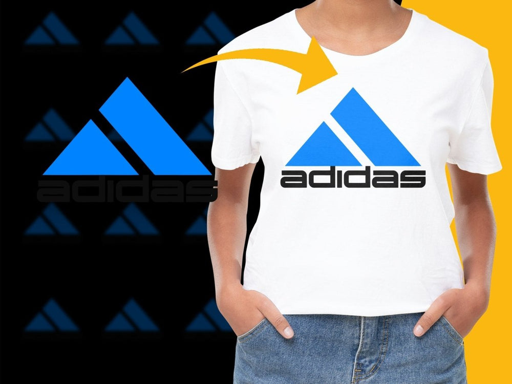 Adidas Retro Logo Design PNG File - Teepew