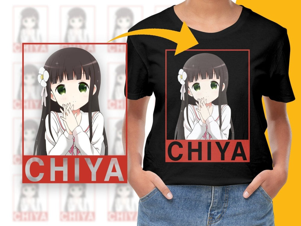 Adorable Chiya Anime Character PNG File - Teepew
