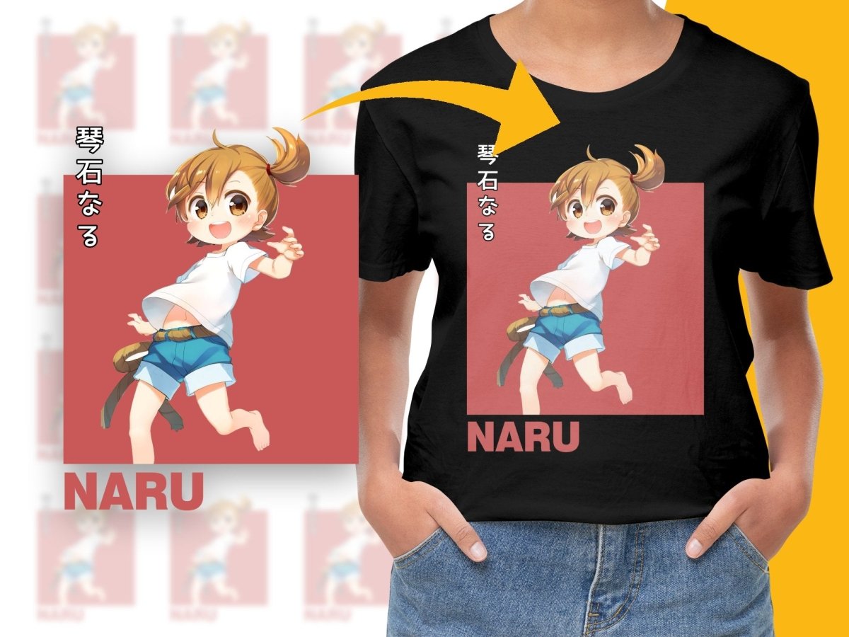 Adorable Naru Anime Character PNG File - Teepew
