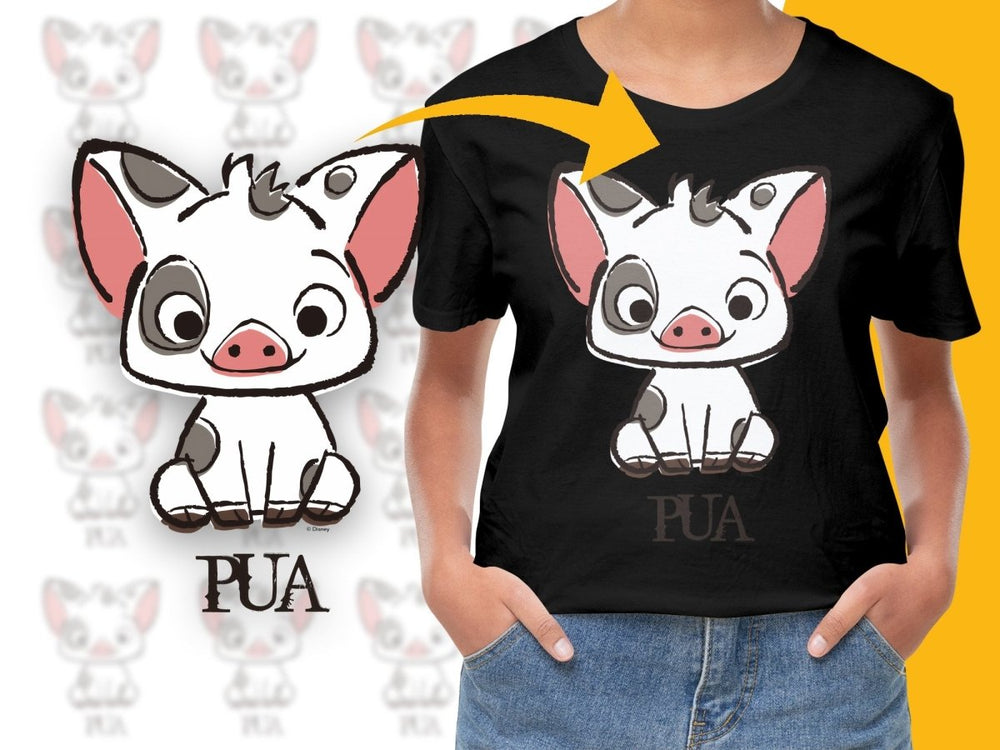 Adorable Pua Cartoon Character Graphic Kids PNG File - Teepew
