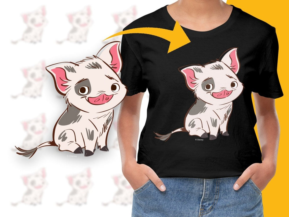 Adorable Pua from Moana Character Graphic PNG File - Teepew