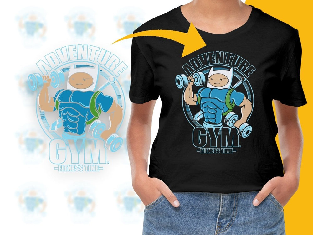 Adventure Fitness Time Gym Workout Graphic PNG File - Teepew