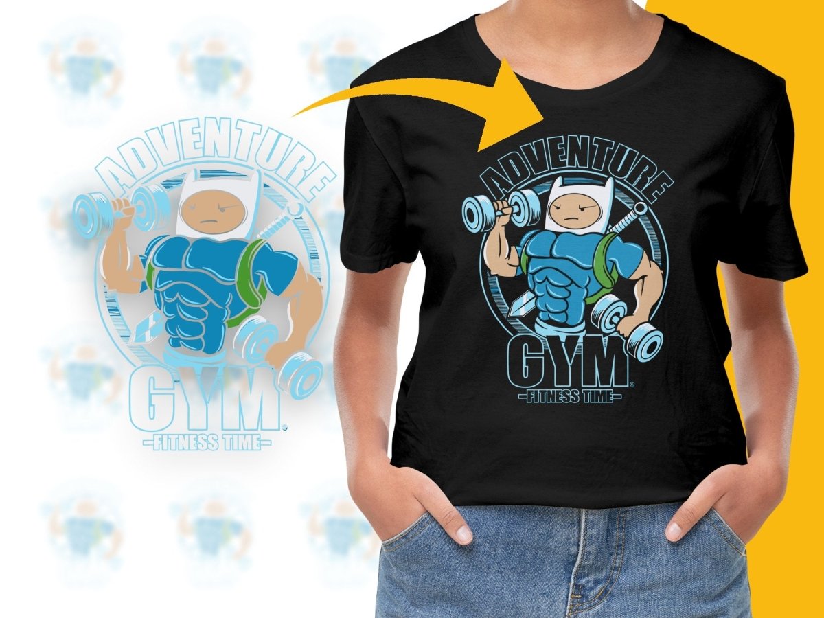 Adventure Fitness Time Gym Workout Graphic PNG File - Teepew