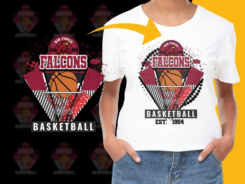 Air Force Falcons NCAA College PNG File - Teepew
