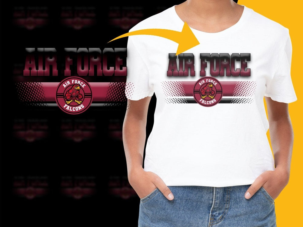 Air Force Falcons NCAA College PNG File - Teepew