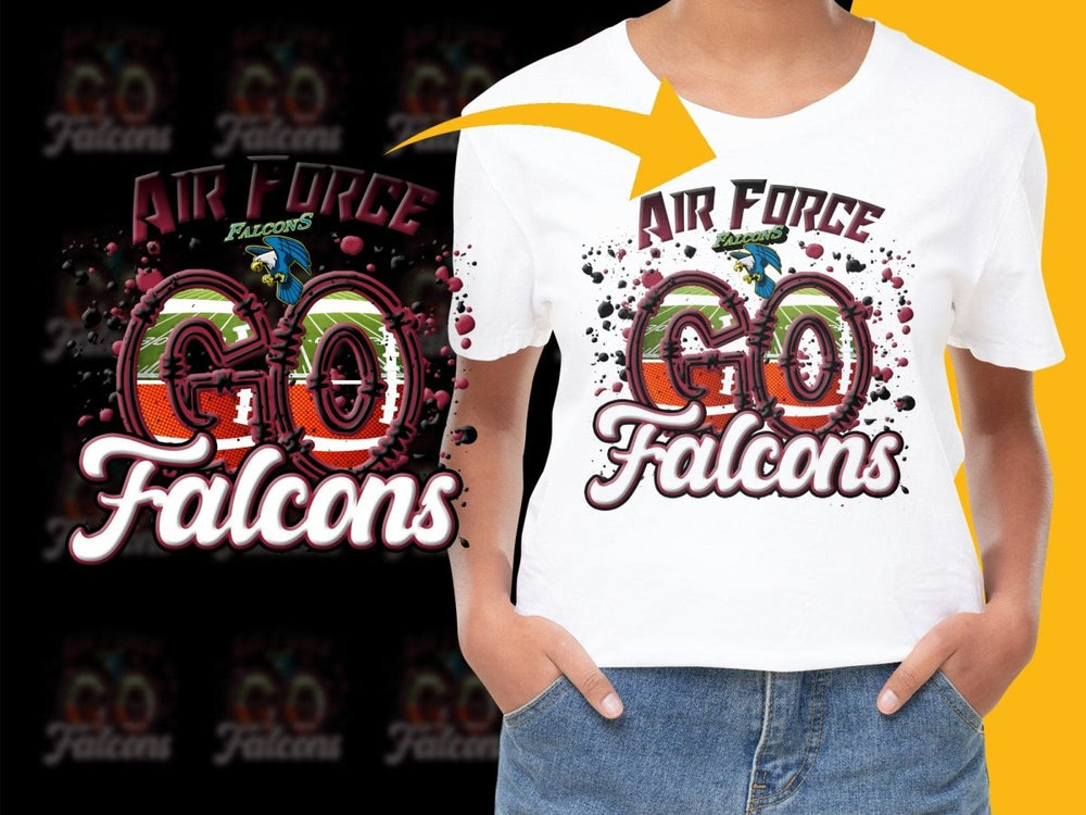 Air Force Falcons NCAA College PNG File - Teepew