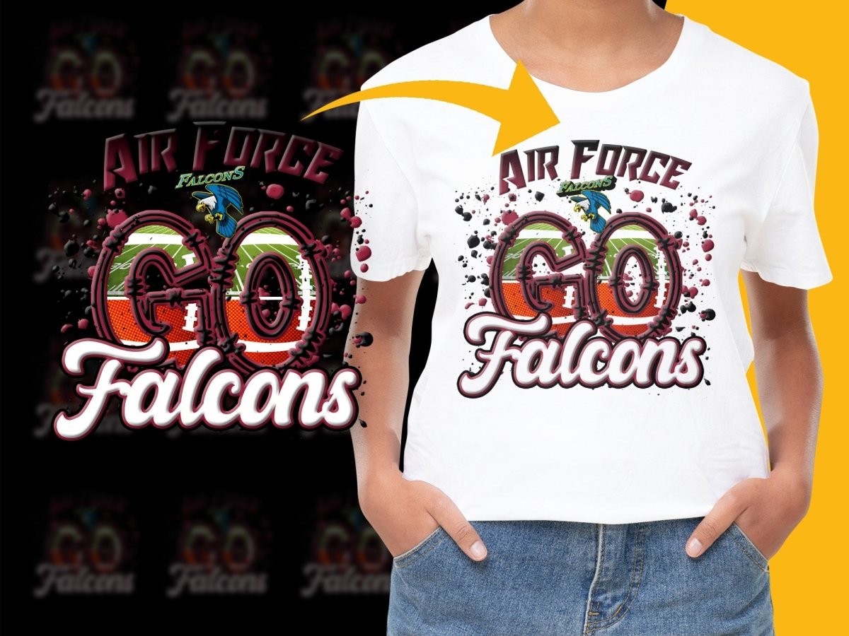 Air Force Falcons NCAA College PNG File - Teepew