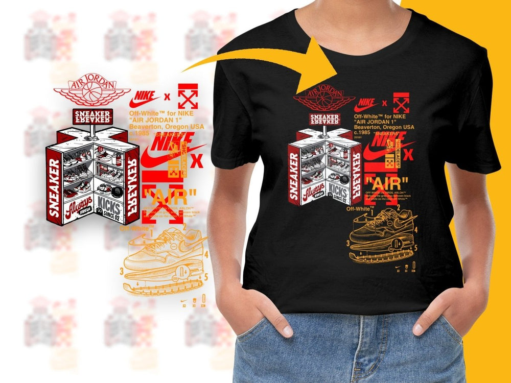 Air Sport Brand 1 Always Fresh Off Sneakers Graphic PNG File - Teepew