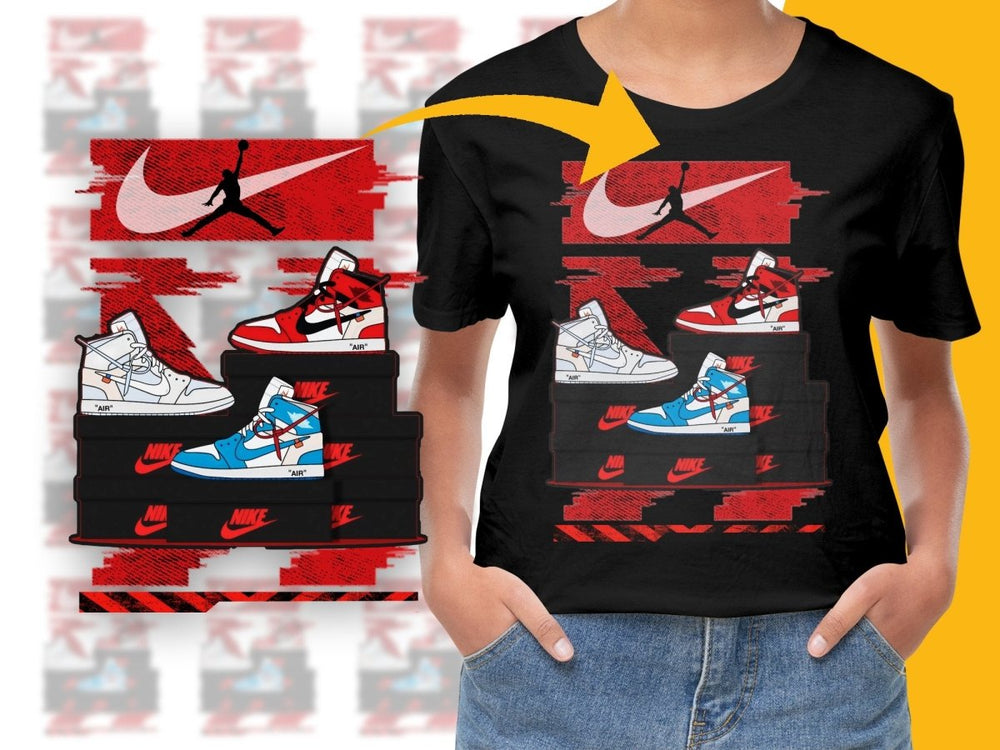 Air Sport Brand Sneakers Graphic Design PNG File - Teepew