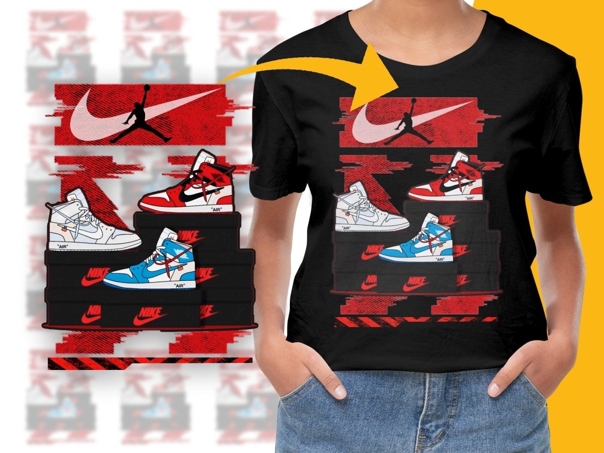 Air Sport Brand Sneakers Graphic Design PNG File - Teepew