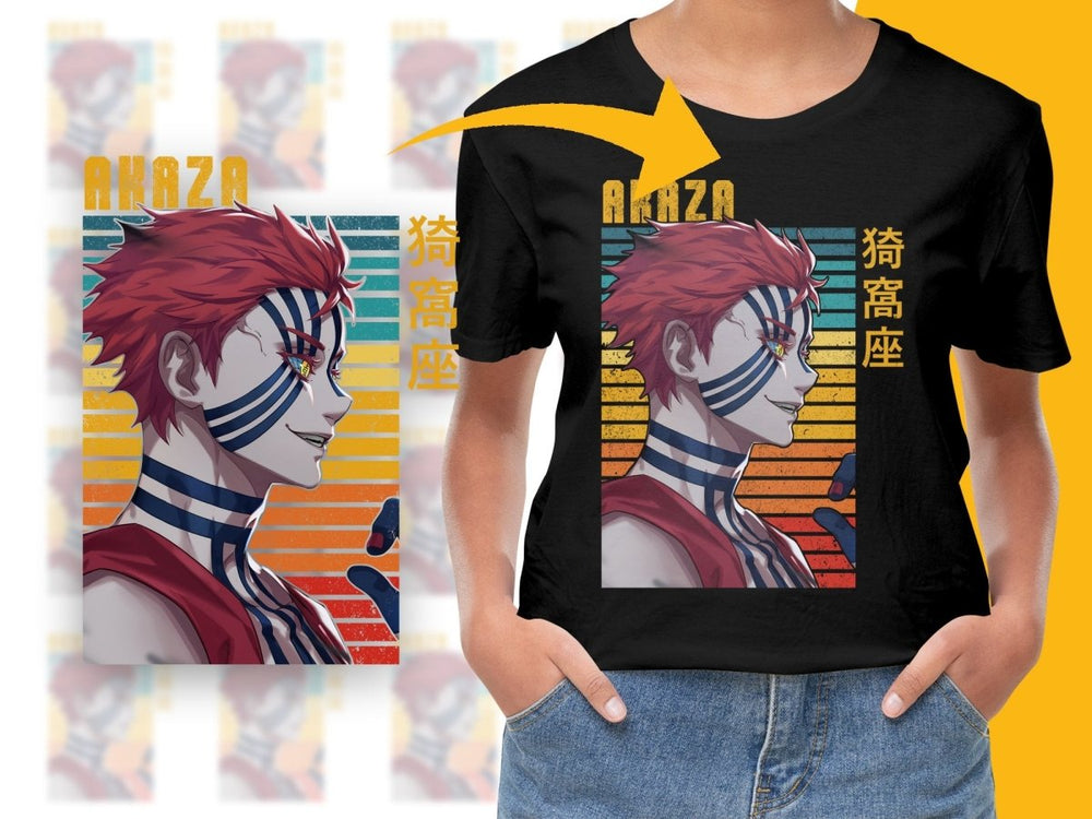Akaza Anime Character PNG File Digital - Teepew