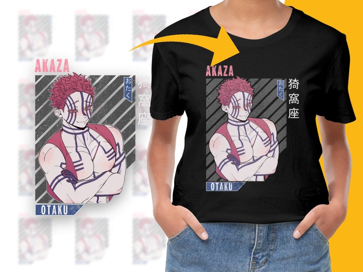 Akaza from Anime Character PNG File - Teepew